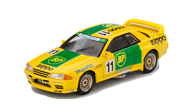 MINI GT 1/64 Nissan スカイライン GT-R R32 全日本ツーリングカー選手権 1993 Gr.A BP #11(右ハンドル)