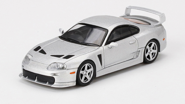 MINI GT 1/64 Toyota TRD 3000GT アルパインシルバーメタリック(右ハンドル)