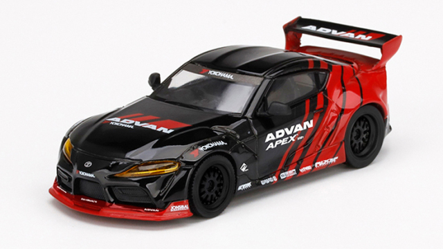MINI GT 1/64 Pandem GR スープラ V1.0 ADVAN SEMA 2019(左ハンドル)