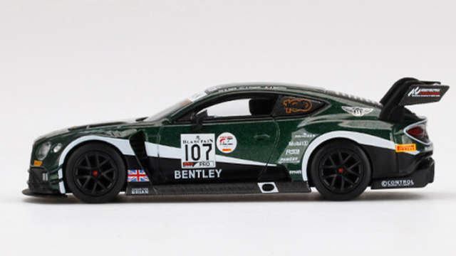 MINI GT 1/64 ベントレー コンチネンタル GT3 トータル スパ24