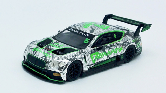 1/64 ベントレー コンチネンタル GT3 ブランパンGTシリーズ・アジア 2018 #6 フェニックス・レーシング・アジア