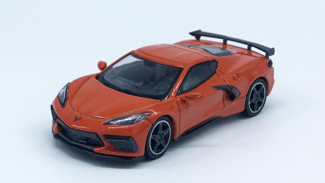 MINI GT 1/64 シボレー コルベット スティングレイ 2020 セブリング オレンジ ティントコート