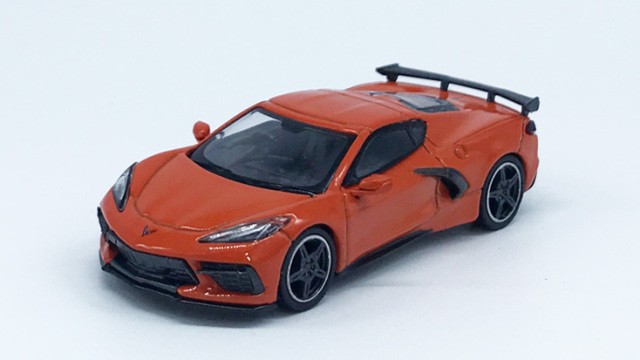 MINI GT 1/64 シボレー コルベット スティングレイ 2020 セブリング オレンジ ティントコート