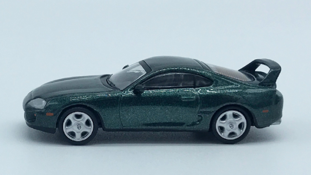 MINI GT 1/64 Toyota スープラ ダークグリーンパールメタリック