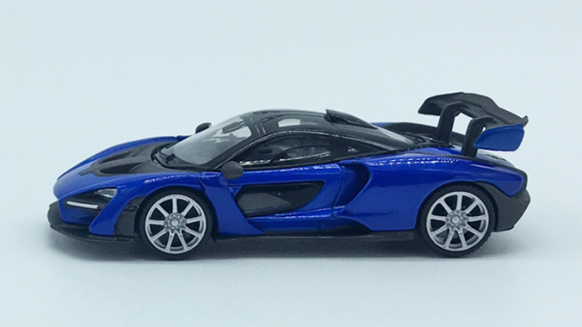 ミニカー MINI GT McLaren Senna Antares Blue 1/64 MINI GT McLAREN SENNA ANTARES BLUE LHD 1 OF 1200 MIJO