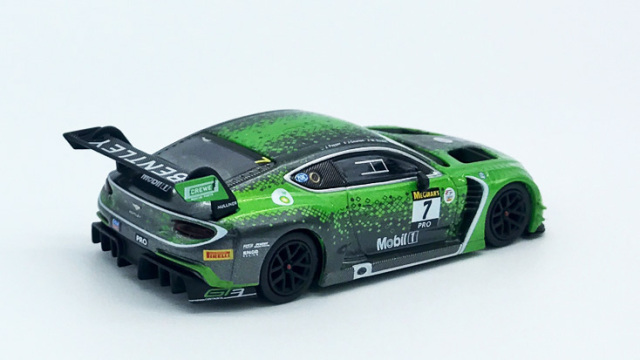1/64 ベントレー コンチネンタル GT3 リッキー-モリーバサースト12時間 2020 優勝車 #7 ベントレーチームMスポーツ