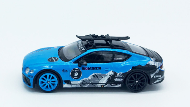 MINI GT ベントレー・コンチネンタル GT 　ブルー(チェイスカー) TSM MINI GT ベントレー コンチネンタルGT シークインブルー