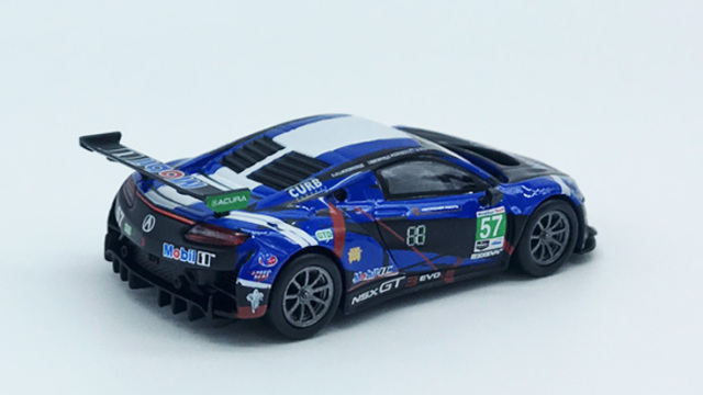 1/64 Acura NSX GT3 EVO IMSA デイトナ24時間 2020 #57