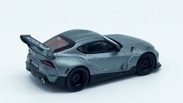 MINI GT 1/64 Pandem GR スープラ V1.0 マットグレー(右ハンドル