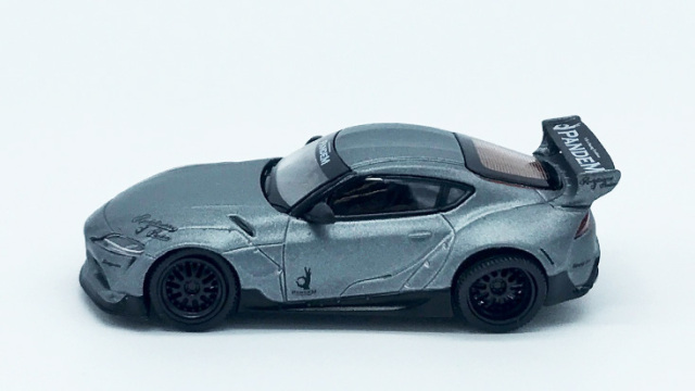 MINI GT 1/64 Pandem GR スープラ V1.0 マットグレー(右ハンドル