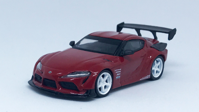 MINI GT 1/64 HKS GR スープラ ルネサンスレッド(右ハンドル)