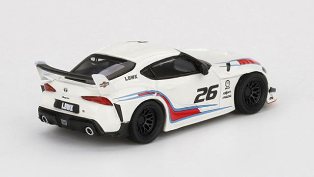 MINI GT 1/64 LB☆WORKS GR スープラ マルティニレーシング(右ハンドル
