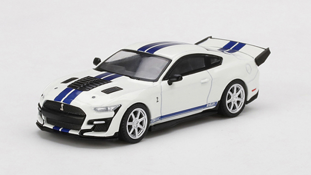 MINI GT 1/64 シェルビー GT500 ドラゴンスネーク コンセプト オックスフォードホワイト(左ハンドル)