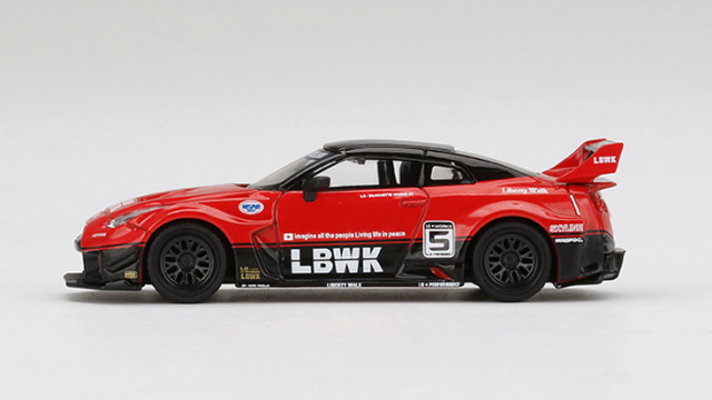 MINI GT 1/64 LB-Silhouette WORKS GT Nissan 35GT-RR バージョン1
