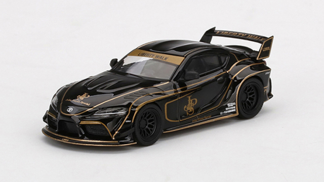 MINI GT 1/64 LB★WORKS GR スープラ JPS(右ハンドル)