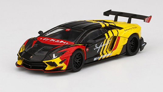 MINI GT 1/64 LB★WORKS ランボルギーニ アヴェンタドール リミテッドエディション Infinite Motorsport(右ハンドル)