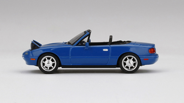 MINI GT 1/64 マツダ ミアータ MX-5 (NA) マリナーブルー ヘッドライト