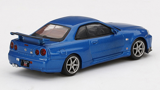 MINI GT 1/64 Nissan スカイライン GT-R R34 Vスペック II ベイサイド