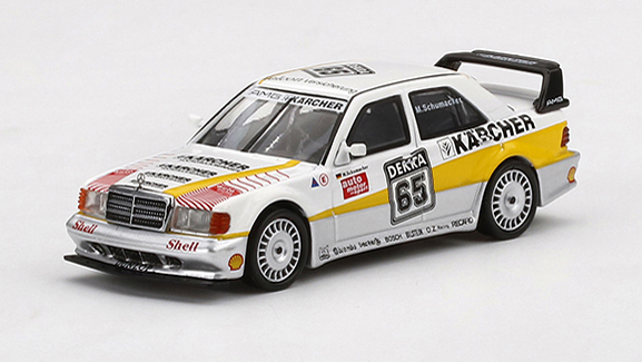 MINI GT 1/64 メルセデス ベンツ 190E 2.5-16 エボリューション II AMG Motorenbau DTM 1990 #65(左ハンドル)