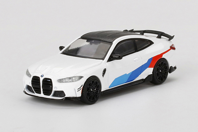 MINI GT 1/64 BMW M4 Mパフォーマンス (G82) アルピンホワイト(右ハンドル)
