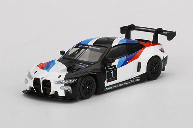 MINI GT 1/64 BMW M4 GT3 2021 プレゼンテーション(左ハンドル)