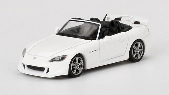 MINI GT 1/64 Honda S2000 (AP2) Type S グランプリホワイト(右ハンドル)