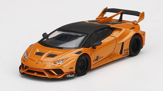 MINI GT 1/64 LB★WORKS ランボルギーニ ウラカン GT ボレアリスオレンジ(右ハンドル)
