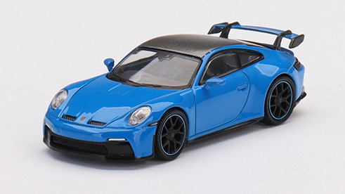 MINI GT 1/64 ポルシェ 911(992) GT3 シャークブルー(右ハンドル)