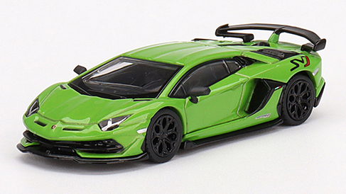 MINI GT 1/64 ランボルギーニ アヴェンタドール SVJ Verde Mantis(グリーン)(右ハンドル)