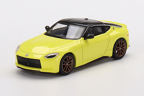 MINI GT 1/64 Nissan Z プロトスペック 2023 イカズチイエロー(左ハンドル)