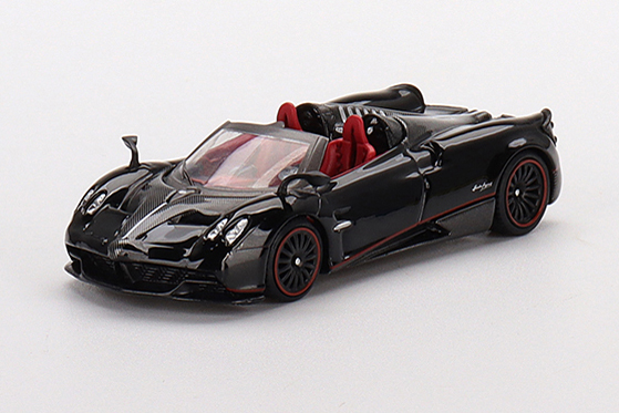 MINI GT 1/64 パガーニ ウアイラ ロードスター ブラック(左ハンドル