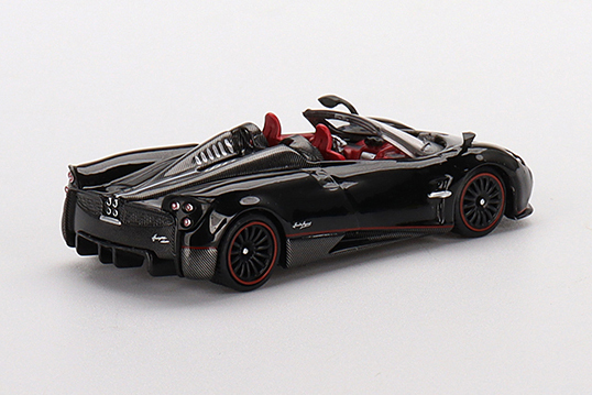 MINI GT 1/64 パガーニ ウアイラ ロードスター ブラック(左ハンドル