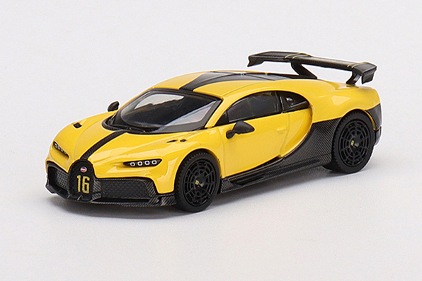 MINI GT 1/64 ブガッティ シロン ピュールスポール イエロー(左ハンドル)