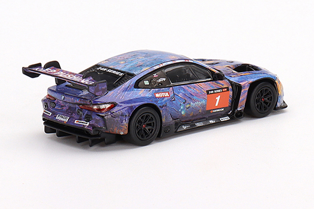 MINI GT 1/64 BMW M4 GT3 ムジェロ12時間 2022 優勝車 #1 ST Racing(左