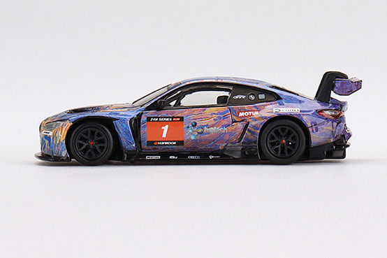 MINI GT 1/64 BMW M4 GT3 ムジェロ12時間 2022 優勝車 #1 ST Racing(左