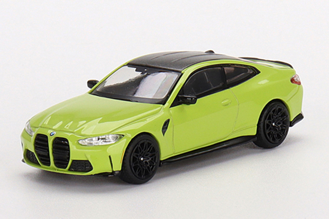 MINI GT 1/64 BMW M4 コンペティション (G82) サンパウロイエロー (右ハンドル)