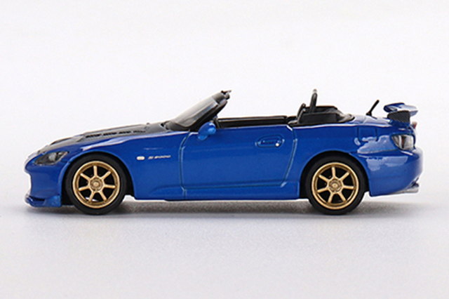 MINI GT 1/64 Honda S2000 (AP2) 無限 モンテカルロブルーパール(右