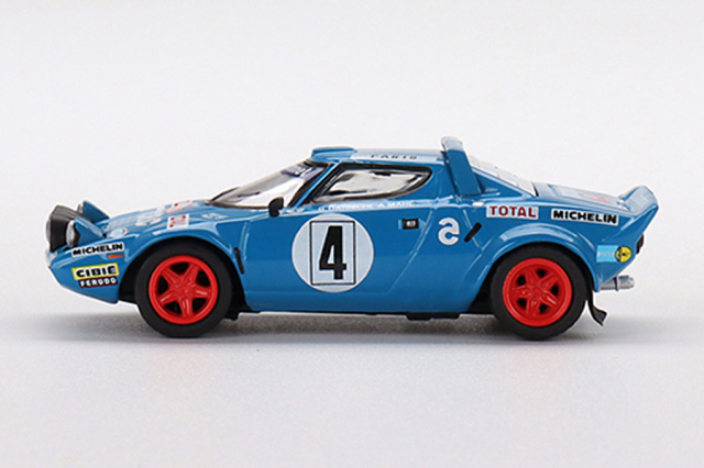 MINI GT 1/64 ランチア ストラトス HF モンテカルロラリー 1979