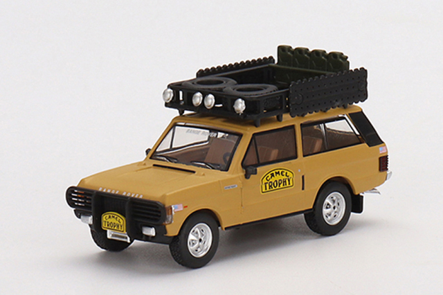 MINI GT 1/64 レンジ ローバー 1982 キャメルトロフィー パプアニューギニア Team USA(左ハンドル)