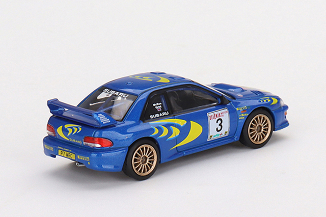 MINI GT 1/64 スバル インプレッサ WRC97 ラリー・サンレモ 1997