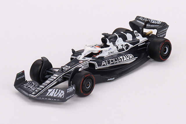 MINI GT 1/64 アルファタウリ F1 AT03 2022 #22 アブダビグランプリ 角田 裕毅