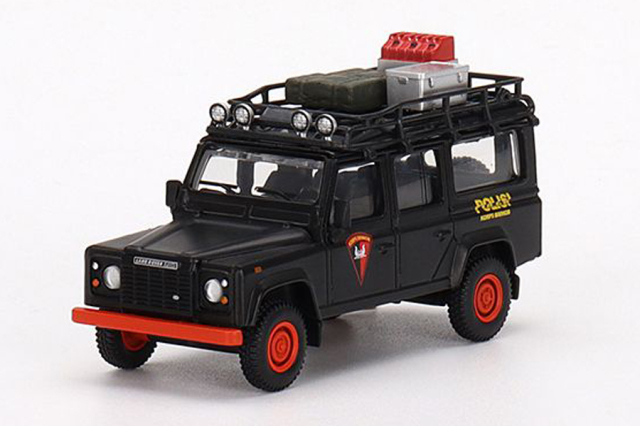 MINI GT 1/64 ランドローバー ディフェンダー 110 インドネシア国家警察機動旅団(右ハンドル)インドネシア限定