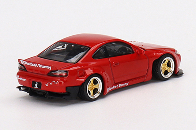 MINI GT S15 シルビア 改　Rocket Bunny Mini GT 1:64 Nissan Silvia (S15) Rocket Bunny Red #527 | eBay