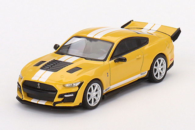 MINI GT 1/64 シェルビー GT500 ドラゴンスネーク コンセプト イエロー(左ハンドル)