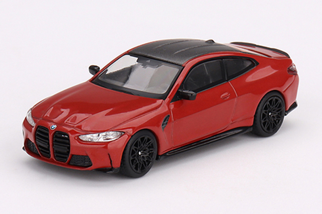 MINI GT 1/64 BMW M4 コンペティション (G82) トロントレッドメタリック(右ハンドル)