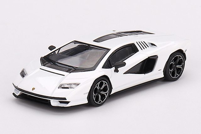 MINI GT 1/64 ランボルギーニ カウンタック LPI 800-4 Bianco Siderale(左ハンドル)