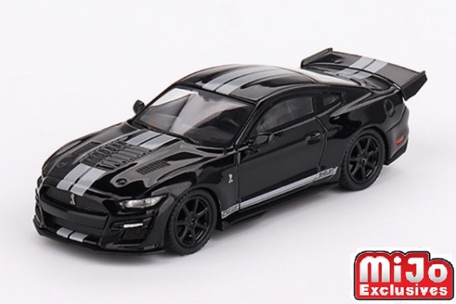 MINI GT 1/64 シェルビー GT500 ドラゴンスネーク コンセプトブラック(左ハンドル)