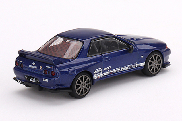 MINI GT 1/64 Nissan スカイライン GT-R VR32 Top Secret メタリック
