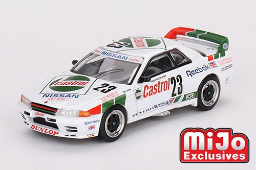 MINI GT 1/64 Nissan スカイライン GT-R R32 マカオ・ギアレース 優勝車 1990 Gr. A #23(右ハンドル)