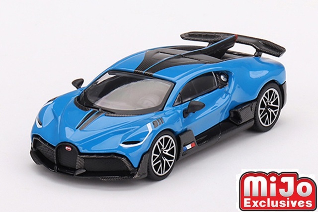 MINI GT 1/64 ブガッティ ディーヴォ ブルーブガッティ(左ハンドル)